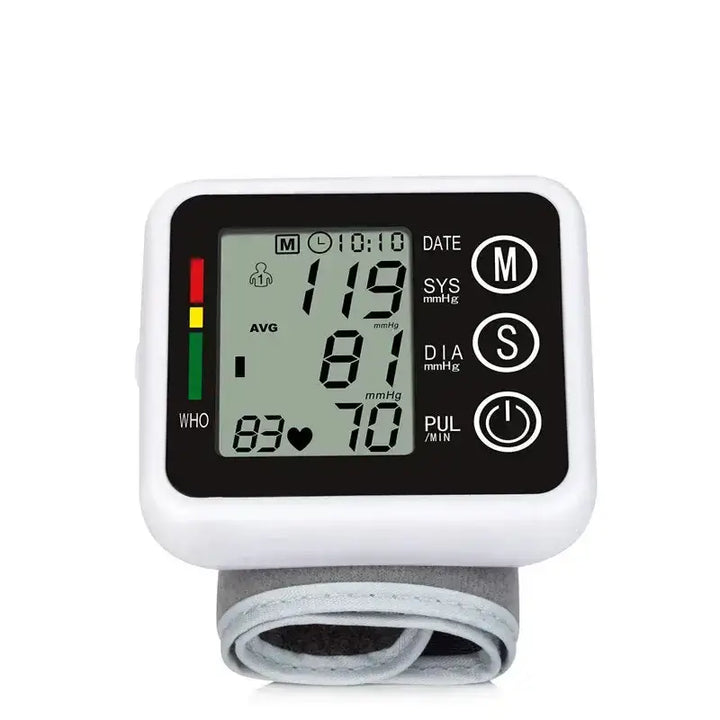 Wrist blood pressure monitor device for accurate blood pressure measurement and tracking
